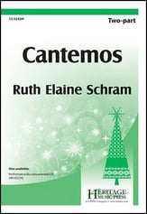 Cantemos Two-Part choral sheet music cover